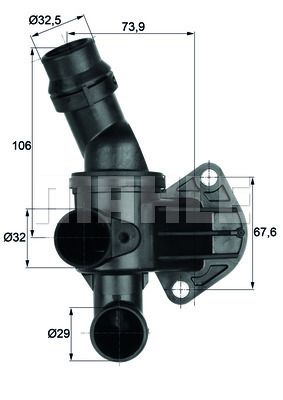 WILMINK GROUP Termostaatti, jäähdytysneste WG1426511